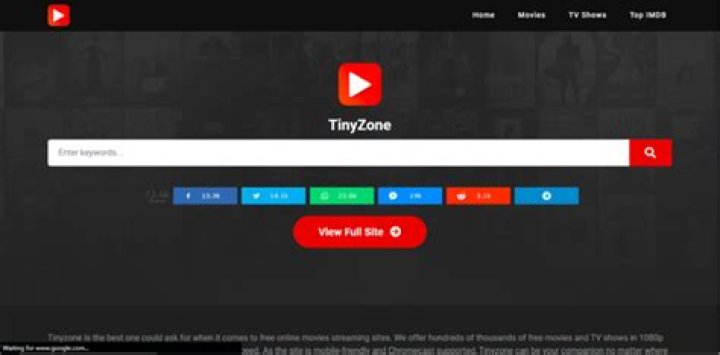 TinyZone: Your Ultimate Free Movie Streaming Paradise